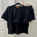 PINK - Victoria's Secret Pink Black Two Piece Set  Photo 1