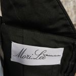 Mori Lee Womens Dress Size 8 Black One Shoulder Cocktail Party Wedding Guest Photo 5