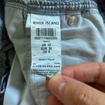 River Island Women's Blue Denim Cut-Off Shorts Size 8 Distressed Photo 11