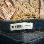 RE/DONE  High Rise Ankle Cropped Jeans Size 30 Photo 4
