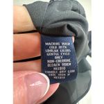 CHAPS Vintage Y2K Black Purple Floral Midi Skirt Size M Goth Witchy Whimsical Photo 3