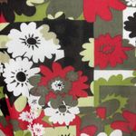 Y2K Faith Love Passion Top Womens Large Floral Retro Sheer Short Sleeve V Photo 6