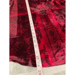 Dress Barn  Long Sleeve Red Velvet pullover top Photo 4