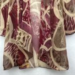 Chico's Chico’s 3/4 Sleeve Mixed Animal Print Topper Size 0/1 coverup/kimono/cardigan Photo 1