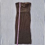 Dress the Population Claire Shimmer Strapless Midi Dress XS NWOT Photo 6