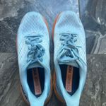 Hoka  Clifton 8 blue and orange Women’s 10 WIDE Photo 5