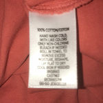 Abound  Distressed midi dress puffy short sleeves salmon color NEW size XL Photo 4