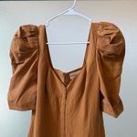 Mara Hoffman 🆕  Phaedra Linen Maxi Dress Khaki Sz 0 Photo 5