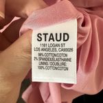 STAUD NEW  Mini Faye Dress in Pink Quartz Photo 10