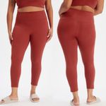 Girlfriend Collective Compressive High Waisted Leggings: Sedona/Ember (Rust) Photo 2