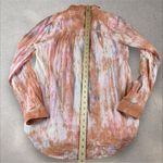 Anthropologie NWT Pilcro The Cate Classic Buttondown Blouse Shirt Sz S Orange Photo 5