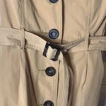 Camel Trench Coat Tan Size 8 Photo 3