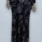 Max and Cleo  Floral Print Stretchy Midi Dress Size Medium Mexico Photo 0