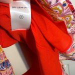 Gilner Farrar paisley mini dress small Red Photo 4