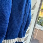 American Vintage Vintage 70s blue Cardigan Sweater Photo 2