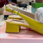 Kate Spade NEW in Box Yellow Patent Sahiba Slingback Pump 9 Photo 5