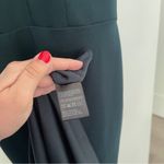 BHLDN  Jones V Neck Crepe Anthropologie Green Maxi Dress Photo 3