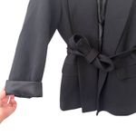 Ba&sh ‎ Lady Belted Blazer Style Jacket Black X-Small Photo 3
