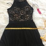 Morgan & Co . Black/Nude halter Skater dress size 9/10 Photo 5