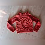 Forever 21  sweeter Faux fur Bright orange Light Weight Sweater Size L  Orange Photo 13