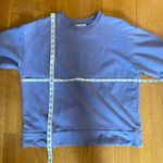 Athleta Purple Retroplush Crewneck Sweatshirt with Hidden Pocket Photo 9