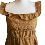 Wild Fable Women's Cognac Tan Ruffle Tiered Skater Dress - Size XXS - NWT Photo 2