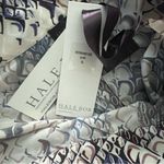 Hale Bob  Snake Skin Print Wide Leg Pants, Purple Ivory, New with Tags Photo 6