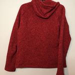 The North Face Crescent Hoodie Sweater Sweatshirt Womens XL Red 1/2 Zip Pullover Photo 4