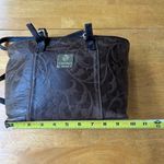 IMEDICI Firenze Leather Tote Purse Shoulder Bag Zip Around Italian Medium Size Brown Photo 7