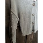 Moon and Madison Button Cardigan Sweater Knit Wide V Photo 1