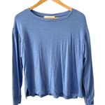 Loft  blue drop shoulder long sleeved top Photo 0