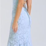 House Of CB  'Joan' Bluebell Lace Up Back Maxi Dress NWOT‎ Size S Photo 0