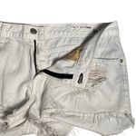 Rag and Bone Marin Bright White Cut-Off Distressed Jeans Shorts White Size 31 Photo 5
