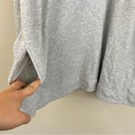 Aerie NWT  Gray Oversized Slouchy Hoodie Cabincore Pullover Sweatshirt Size L Photo 4
