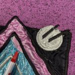 Vintage Ski Skired River Sweatshirt Womens L 90s 80s Purple Fleece Y2K Cyberpunk Size L Photo 4