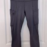 Athleta All In Crop Leggings With Pockets Gray XS Yoga Gym Workout Athletic Photo 1