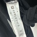 Fabletics  Size Medium Top‎ Shirt Black Tie Front Long Sleeve Athleisure Casual Photo 3