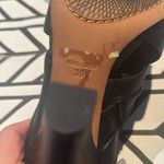 Modern Vintage NWOT black leather peep toe heels in size 39 Photo 4