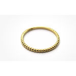 Boutique Dainty 14k Gold Plated S925 Stacking Bead‎ Ball Ring Size 5.5 Photo 10
