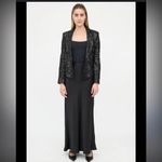 ANINE BING  Mae sequin black Blazer xs $600 revolve formal winter nwot evening Photo 1