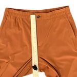 Banana Republic Satin-Like Tapered Pants Burnt Orange Size S Polyester Spandex Photo 5