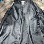 Kenneth Cole plaid crop blazer one button front brown size 8 womens Photo 9