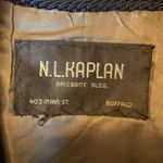 Vintage N.L. Kaplan Brown Persian Lambswool Coat with Mink Collar Photo 1