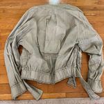 Free People Olive Green Jacket Photo 3