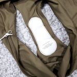 Everlane ReNew Women's The High Rise Hipster Swim Bottom Size Large Olive Green Photo 6