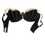 Cacique Abstract Leopard Print Lace Accent Trim Underwire Bra 42D Photo 9