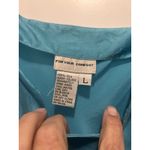 Vintage 90’s For Your Comfort Silk Slip Dress Aqua Blue Gown Cocktail Party Club Size L Photo 1