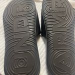 Under Armour  Black and White Slide Sandals Photo 1
