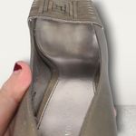 Calvin Klein Katell Bronze Metallic Gold Pump Heels Peep Toes Size 6M Photo 7