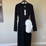 NWT Delfi Collective Chloe Long Black Dress $589 Size XS Photo 12